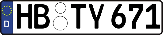 HB-TY671