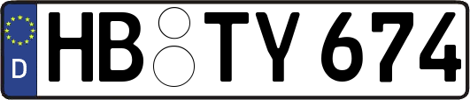 HB-TY674