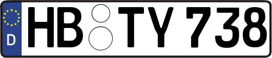 HB-TY738