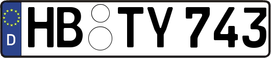 HB-TY743