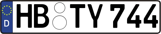 HB-TY744