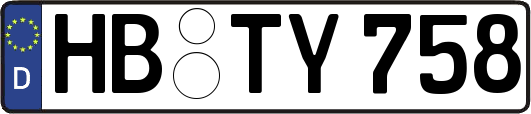 HB-TY758