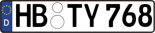 HB-TY768