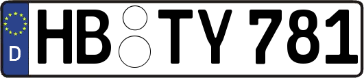 HB-TY781