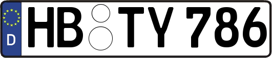 HB-TY786