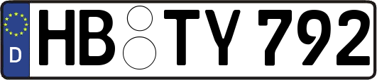 HB-TY792