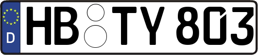 HB-TY803