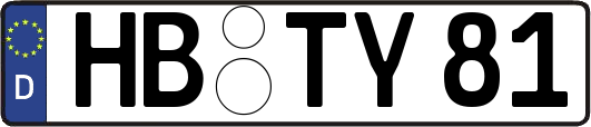 HB-TY81