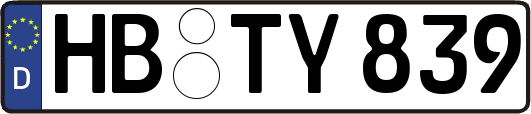 HB-TY839