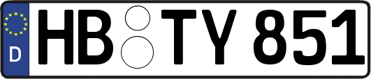 HB-TY851