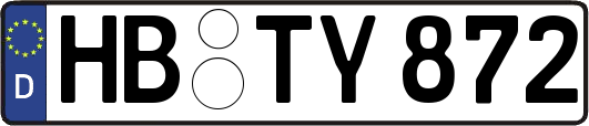HB-TY872