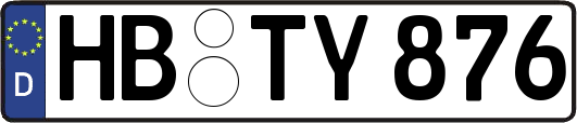HB-TY876