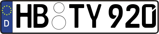 HB-TY920