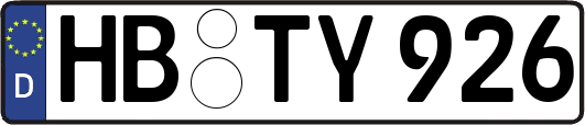 HB-TY926