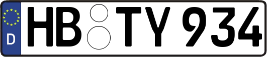 HB-TY934