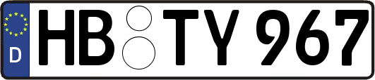 HB-TY967