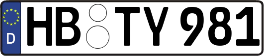 HB-TY981
