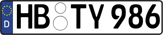 HB-TY986