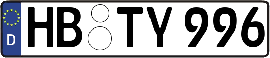 HB-TY996