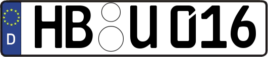 HB-U016