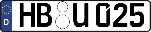 HB-U025