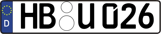 HB-U026