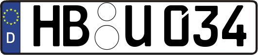 HB-U034