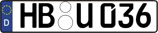 HB-U036