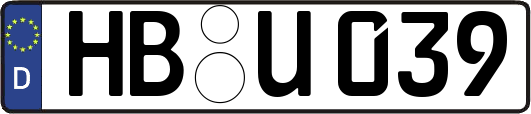 HB-U039