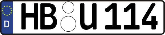 HB-U114
