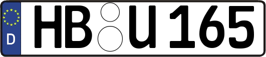 HB-U165