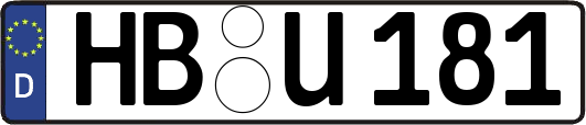 HB-U181