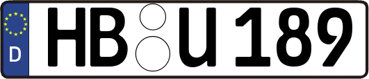 HB-U189
