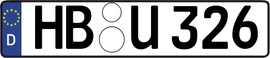 HB-U326