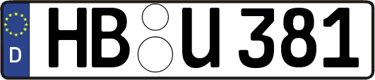 HB-U381