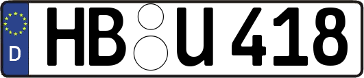HB-U418
