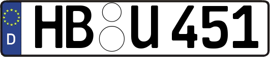 HB-U451