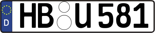 HB-U581
