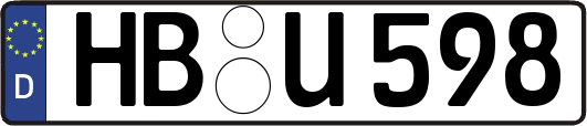 HB-U598