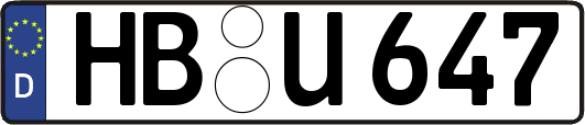 HB-U647