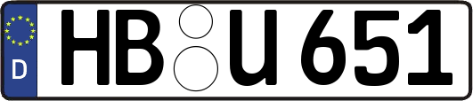 HB-U651