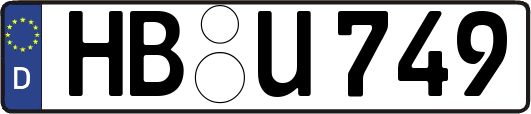 HB-U749