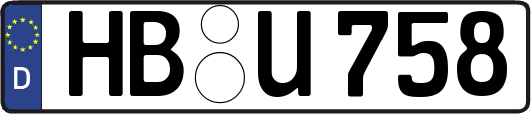 HB-U758