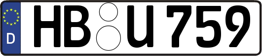 HB-U759