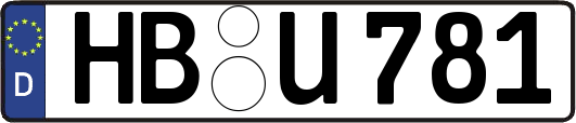 HB-U781