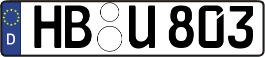 HB-U803