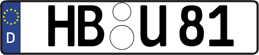 HB-U81