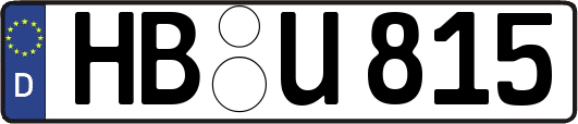 HB-U815