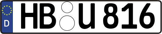 HB-U816