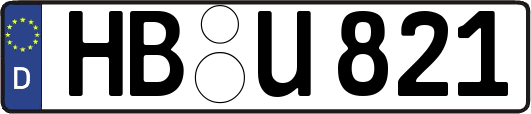 HB-U821